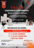 Filmschnittkurs zu „Film ab! – Zeitreise ins Prenzlau des Mittelalters“ 