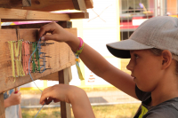 Kinder bauen ihre Stadt - Tag 2 Bauspiel-Woche im Dreke-Ring